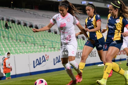 Alexxandra Ramírez, Rubí Ruvalcaba, Daniela Carrandi | Santos vs Atlético San Luis J14 A2021 Liga MX femenil