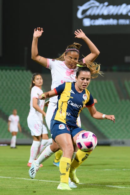 Alexia Villanueva, Rubí Ruvalcaba | Santos vs Atlético San Luis J14 A2021 Liga MX femenil