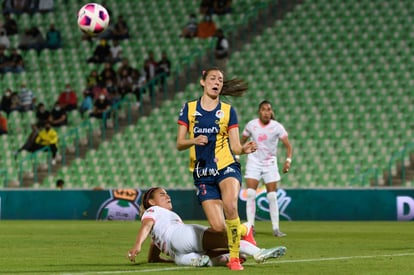 Alexia Villanueva, Paola Urbieta | Santos vs Atlético San Luis J14 A2021 Liga MX femenil