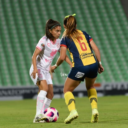 Joseline Hernández, Rubí Ruvalcaba | Santos vs Atlético San Luis J14 A2021 Liga MX femenil