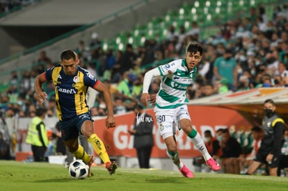 Omar Campos, Ricardo Chávez | Santos Laguna vs Atlético San Luis J17 2021 Liga MX