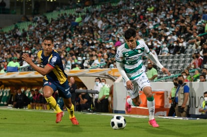 Omar Campos, Ricardo Chávez | Santos Laguna vs Atlético San Luis J17 2021 Liga MX