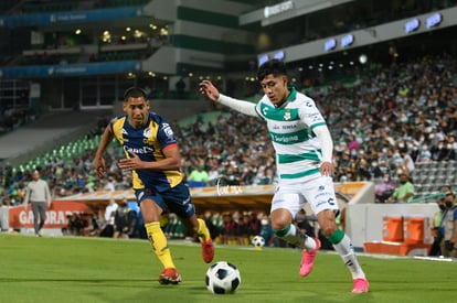 Omar Campos, Ricardo Chávez | Santos Laguna vs Atlético San Luis J17 2021 Liga MX