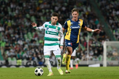 Fernando Gorriarán, Andrés Vombergar | Santos Laguna vs Atlético San Luis J17 2021 Liga MX