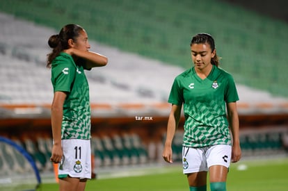 Nancy Quiñones, Marianne Martínez | Santos vs Chivas J9 A2021 Liga MX femenil