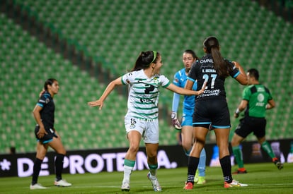 Gol de Daniela Delgado 15, Daniela Delgado | Santos vs Chivas J9 A2021 Liga MX femenil