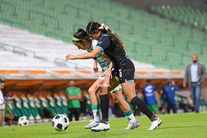 Daniela Delgado, Damaris Godínez | Santos vs Chivas J9 A2021 Liga MX femenil