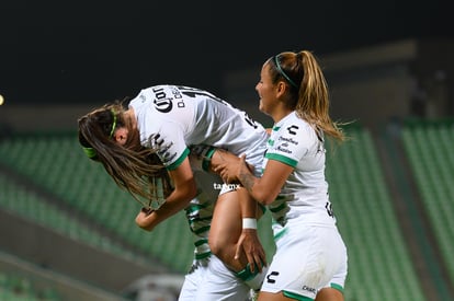 Gol de Alexxandra Ramírez, Daniela Delgado, Alexxandra Ramír | Santos vs Chivas J9 A2021 Liga MX femenil