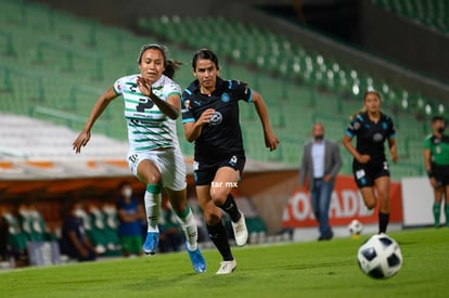 Mariela Jiménez, Damaris Godínez | Santos vs Chivas J9 A2021 Liga MX femenil