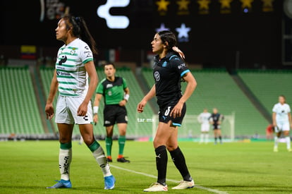 Mariela Jiménez, Damaris Godínez | Santos vs Chivas J9 A2021 Liga MX femenil