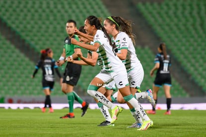 Gol de Nancy Quiñones, Nancy Quiñones | Santos vs Chivas J9 A2021 Liga MX femenil