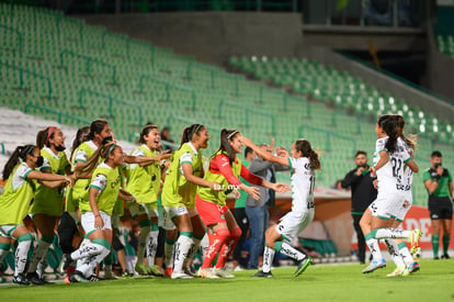 Gol de Nancy Quiñones, Nancy Quiñones | Santos vs Chivas J9 A2021 Liga MX femenil