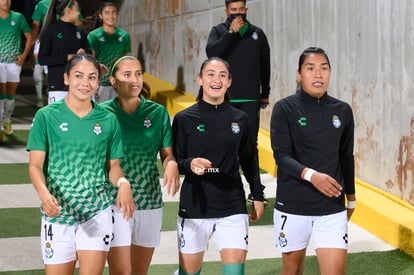 Katia Estrada, Karyme Martínez, Lourdes De León, Estela Góme | Santos vs Chivas J9 A2021 Liga MX femenil