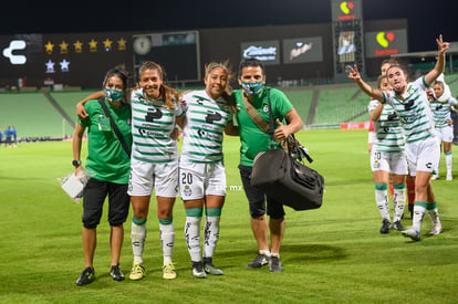 Daniela Delgado, Lizbeth Pérez, Brenda López | Santos vs Chivas J9 A2021 Liga MX femenil