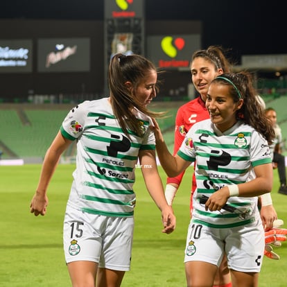 Cinthya Peraza, Daniela Delgado, Nicole Buenfil | Santos vs Chivas J9 A2021 Liga MX femenil