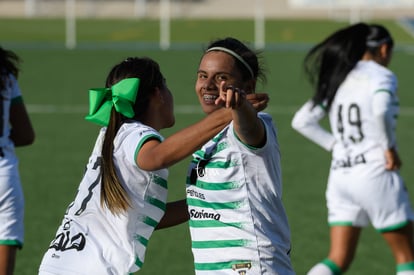 Festejo de gol, Paulina Peña | Santos vs Mazatlán J3 A2021 Liga MX