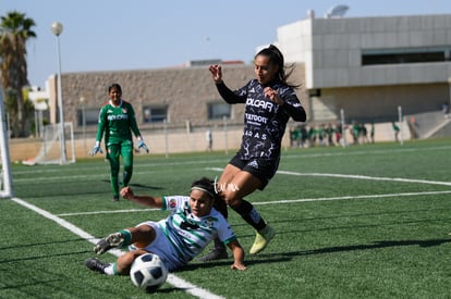 Camila Mejia, Paulina Peña | Santos vs Necaxa J8 A2021 Liga MX