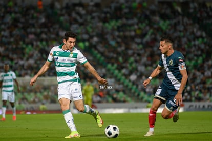 Jesús Ocejo,  Javier  Berges | Santos vs Puebla J9 A2021 Liga MX