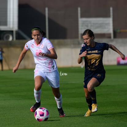 Karyme Martínez, Natalia Macías Valadez | Santos vs Pumas J13 A2021 Liga MX femenil