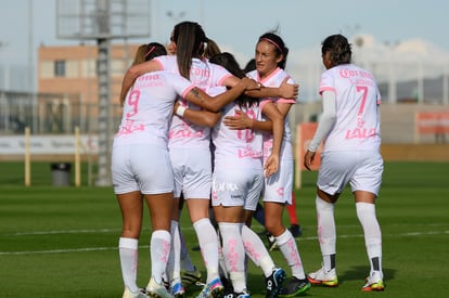 festejo de gol de Cinthya Peraza, Cinthya Peraza | Santos vs Pumas J13 A2021 Liga MX femenil