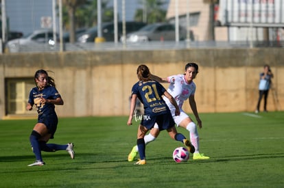 Lourdes De León, Natalia Macías Valadez | Santos vs Pumas J13 A2021 Liga MX femenil