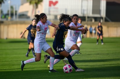 Nancy Quiñones, Brenda López, Marlyn Campa | Santos vs Pumas J13 A2021 Liga MX femenil