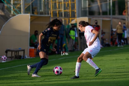 Nancy Quiñones, Marlyn Campa | Santos vs Pumas J13 A2021 Liga MX femenil