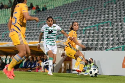 Estela Gómez, Bianca Sierra | Santos vs Tigres J17 A2021 Liga MX femenil