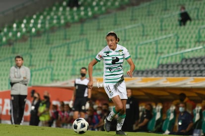 Nancy Quiñones | Santos vs Tigres J17 A2021 Liga MX femenil