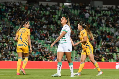 Alexia Villanueva, Greta Espinoza | Santos vs Tigres J17 A2021 Liga MX femenil