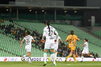 Marcela Valera | Santos vs Tigres J17 A2021 Liga MX femenil