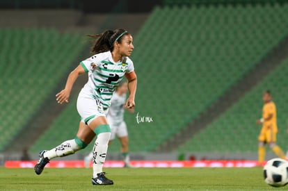 Cinthya Peraza | Santos vs Tigres J17 A2021 Liga MX femenil