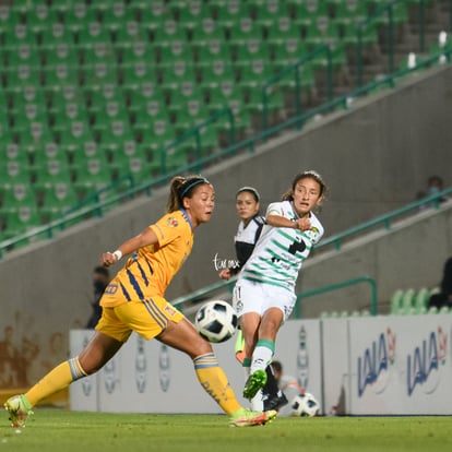 Nancy Quiñones | Santos vs Tigres J17 A2021 Liga MX femenil