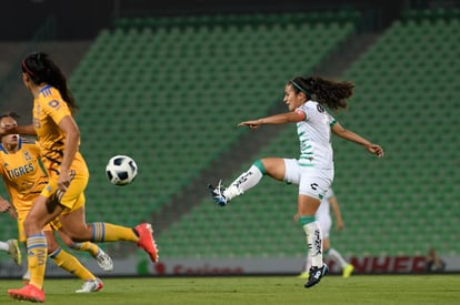 Cinthya Peraza | Santos vs Tigres J17 A2021 Liga MX femenil