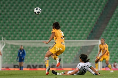 Cinthya Peraza, Bianca Sierra | Santos vs Tigres J17 A2021 Liga MX femenil