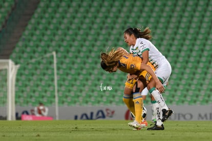 Brenda López, Lydia Rangel | Santos vs Tigres J17 A2021 Liga MX femenil