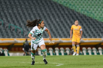 Cinthya Peraza | Santos vs Tigres J17 A2021 Liga MX femenil