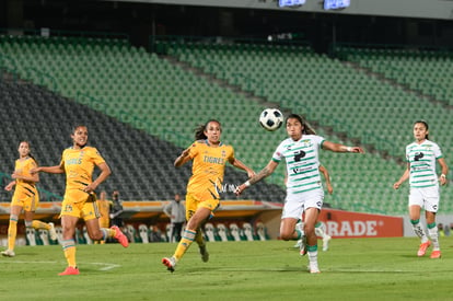 Estela Gómez | Santos vs Tigres J17 A2021 Liga MX femenil