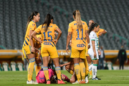 expulsión de Alexia Villanueva | Santos vs Tigres J17 A2021 Liga MX femenil