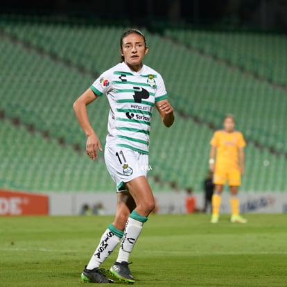 Nancy Quiñones | Santos vs Tigres J17 A2021 Liga MX femenil