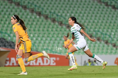 Olga Trasviña | Santos vs Tigres J17 A2021 Liga MX femenil