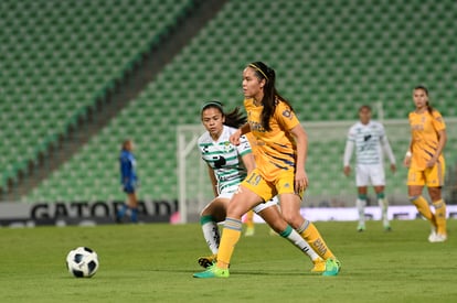 Aidé Pérez, Blanca Solís | Santos vs Tigres J17 A2021 Liga MX femenil