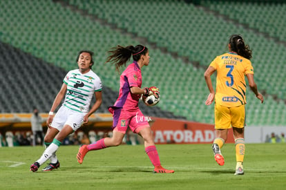 Mariela Jiménez, Ofelia Solís | Santos vs Tigres J17 A2021 Liga MX femenil