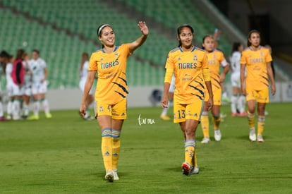 Greta Espinoza, Miriam García | Santos vs Tigres J17 A2021 Liga MX femenil