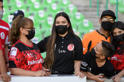 afición del Toluca | Santos vs Toluca J15 A2021 Liga MX