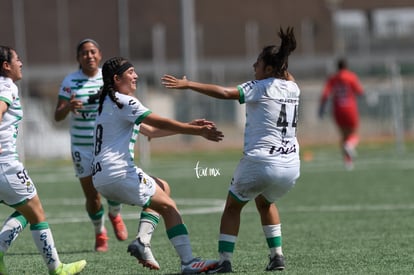 Celebran gol de Paulina Peña | Santos vs Pumas femenil sub 17 cuartos de final