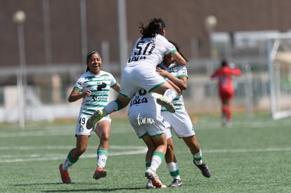 Celebran gol de Paulina Peña | Santos vs Pumas femenil sub 17 cuartos de final