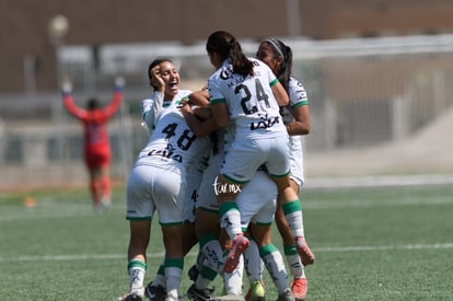 Celebran gol de Paulina Peña | Santos vs Pumas femenil sub 17 cuartos de final