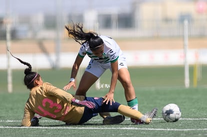 Celeste Guevara, Mar Moya | Santos vs Pumas femenil sub 17 cuartos de final