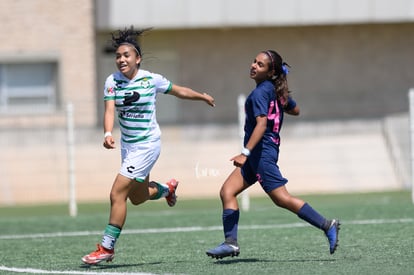 Celebran gol de Celeste Guevara, Celeste Guevara | Santos vs Pumas femenil sub 17 cuartos de final